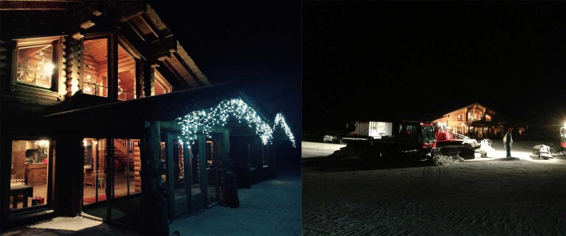 <strong > Dameuse et Dîner en Chalet d’Altitude luxueux </strong> aux Angles