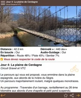 Jour 4 - La plaine de Cerdagne et les rives du Sègre