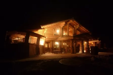 Arrivée au Chalet d'altitude ! Décor magique !