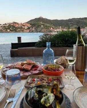 Chez Simone, Tapas et Platillos vues mer