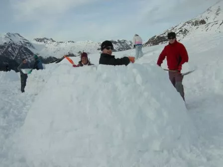 La phase de fermeture de l'Igloo !
