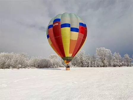 Le vol en Montgolfière disponible toute l'année !
